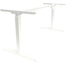 Rám stolu, 2stupňový, elektricky výškově nastavitelný 695-1175 mm, 1 motor, bílý-thumb-0