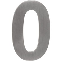 Samolepicí číslo "0", 50 mm, nerez, 50 x 1,5 mm-thumb-0