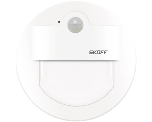 LED nástěnné osvětlení SKOFF Rueda 2,4 W 4000 K bílé s pohybovým senzorem 120º Pohybový senzor Scoff pro vnitřní použití