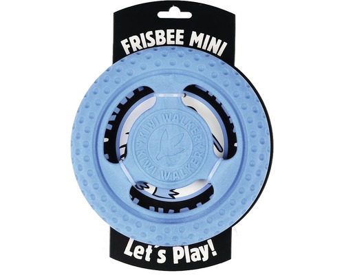 Hračka pro psy Kiwi Walker frisbee z TPR pěny 22 cm modrá