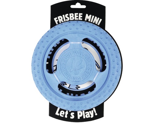 Hračka pro psy Kiwi Walker frisbee létací a plovací z TPR pěny Mini 16 cm modrá Kiwi Walker Frisbee Mini pro psy