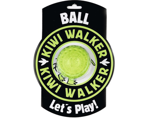 Hračka pro psy Kiwi Walker plovací míček z TPR pěny Ø 6 cm zelená