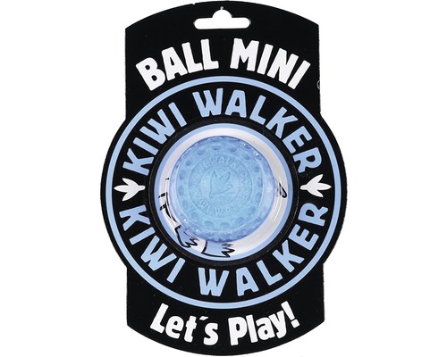 Hračka pro psy Kiwi Walker míček z TPR pěny 6 cm modrá