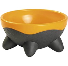 Miska pro psy Kiwi Walker UFO 750 ml oranžová