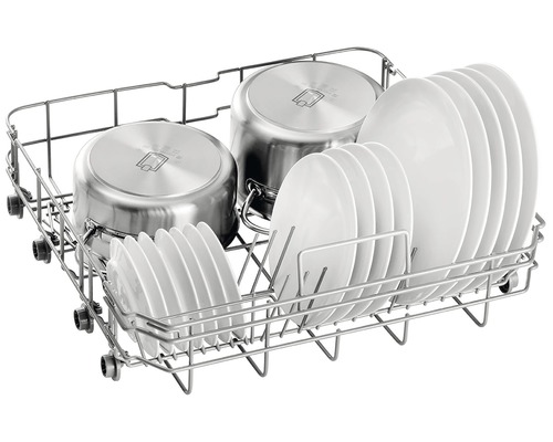 Koš do myčky s hrnci a talíři