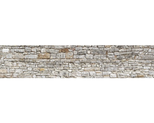 Samolepicí fólie za kuchyňskou linku mySPOTTI Splash Pietra kamenná zeď 2800 x 600 mm SP-F2-1828