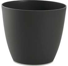 Obal na květináč plastový Ella Ø 15 cm flitr matný antracit