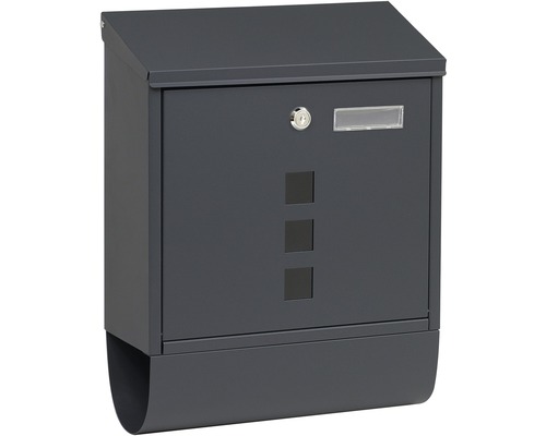 Poštovní schránka s přihrádkou na noviny