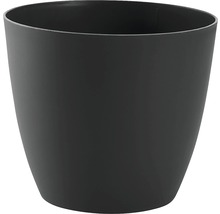 Obal na květináč plastový Ella Ø 25 cm flitr matný antracit