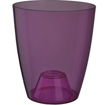 Fialový květináč na orchideje z plastu