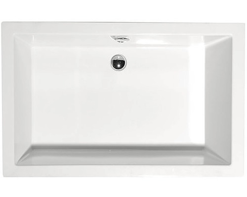 Obdélníkový vestavný dřez s odtokovou soupravou