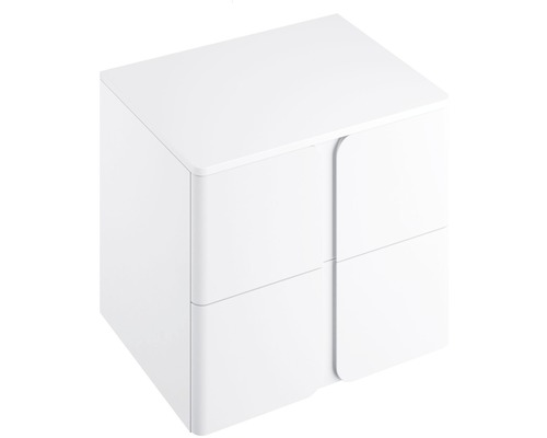 Koupelnová skříňka nízká RAVAK Balance 600 bílá