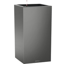 Čtvercový květináč se zavlažovacím systémem