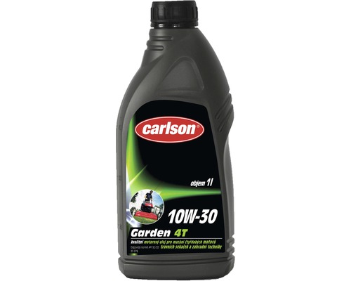 Motorový olej Carlson 10W-30 Garden 4T pro čtyřtaktní zahradní techniku, 1 l-0