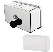 Zásobník na tekuté mýdlo Nimco leštěná nerez HP 8131-H-18