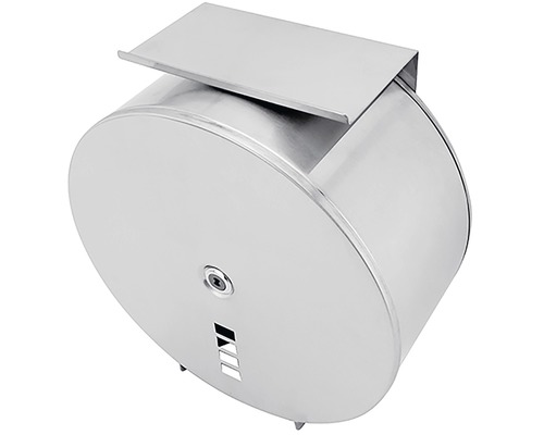 Nerezový zásobník toaletního papíru k montáži na stěnu