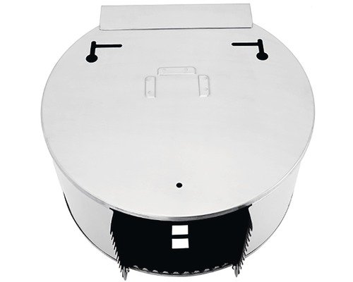 Kulatá kovová dóza s víkem