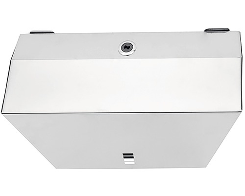 Nerezový zásobník na papírové ručníky pro montáž na stěnu