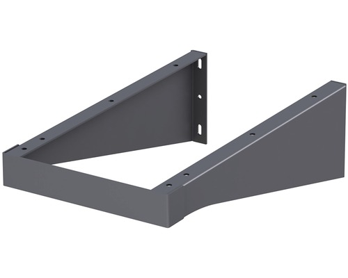 Konzole pro desku pod umyvadlo RAVAK Balance 10x5,5x18 cm Bílá mat X000001375 Kovová nástěnná konzole s montážními otvory