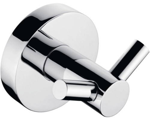 Dvojitý kovový věšák na stěnu