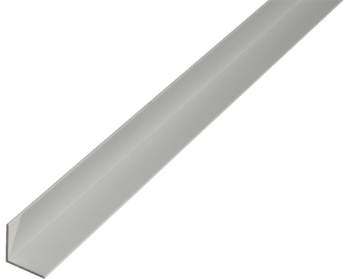 Alu L profil stříbrný eloxovaný 60x60x4 mm, 1 m