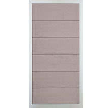 Interiérové dveře s vodorovnými panely a rámem