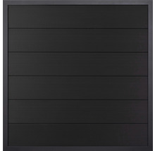 Zahradní branka s vodorovnými lamelami