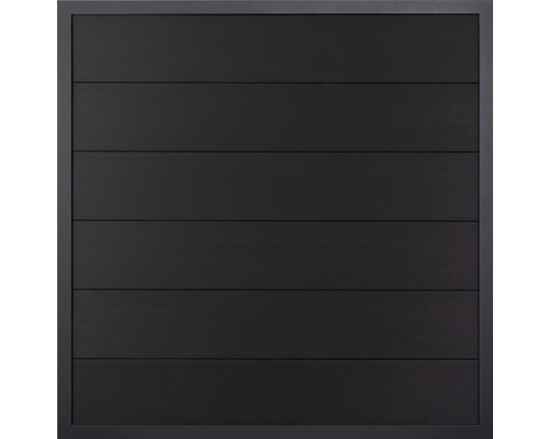 WPC Plotové pole GroJa Novara Zahradní branka s vodorovnými lamelami