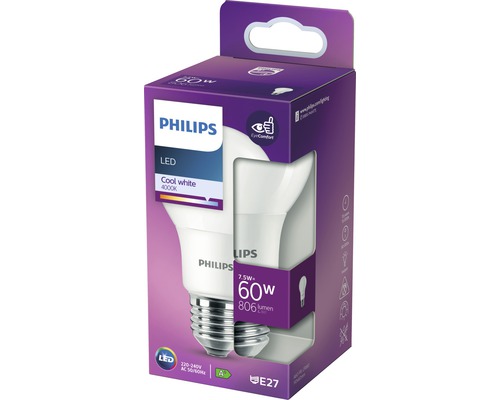 Žárovka Philips LED s paticí E27 v balení