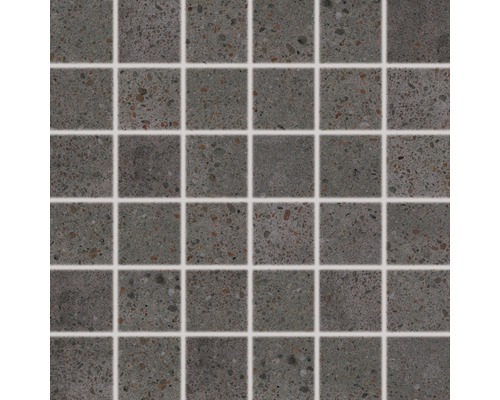 Keramická mozaika Grosseto černá 30x30 cm, 5x5 cm Mozaiková dlaždice z kameniny