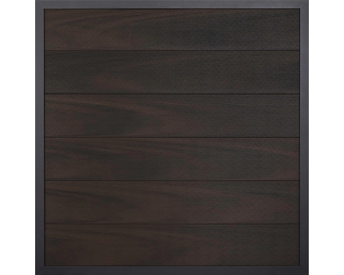 WPC Plotové pole GroJa Novara Dřevěný panel s rámem