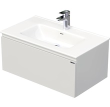 Skříňka pod umyvadlo s umyvadlem a baterií
