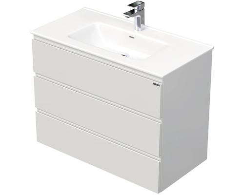 Koupelnová skříňka s umyvadlem Intedoor LETTY 91 cm LE 90 3Z