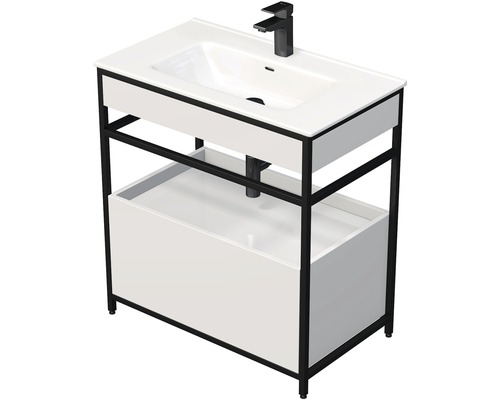 Koupelnová skříňka s umyvadlem Intedoor KRIOS 81 cm KR 80 1Z A3416