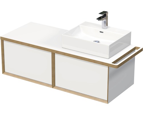 Koupelnová skříňka s umyvadlem na desku Intedoor MULTI 128 cm OXO MULTI 120P 2Z KDP Koupelnová skříňka s umyvadlem na desku Intedoor MULTI 128 cm OXO MULTI 120P 2Z KDP