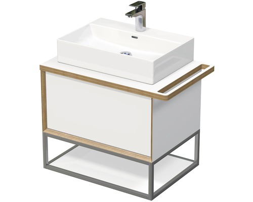 Koupelnová skříňka s umyvadlem na desku Intedoor MULTI 78 cm OXO MULTI OALU 70 1Z KDP Koupelnová skříňka s umyvadlem na desku Intedoor MULTI 78 cm OXO MULTI OALU 70 1Z KDP