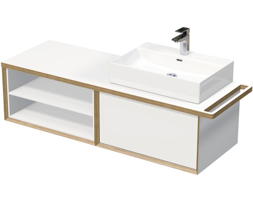 Koupelnová skříňka s umyvadlem na desku Intedoor MULTI 148 cm OXO MULTI 140P 70 1Z KDP Koupelnová skříňka s umyvadlem na desku Intedoor MULTI 148 cm OXO MULTI 140P 70 1Z KDP