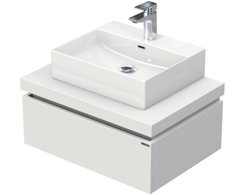 Koupelnová skříňka s umyvadlem na desku Intedoor DESK 70,5 cm DE 54 70 Storm 1Z