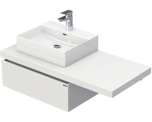 Koupelnová skříňka s umyvadlem na desku Intedoor DESK 110,5 cm DE 54 110 L STORM 1Z Koupelnová skříňka s umyvadlem na desku Intedoor DESK 110,5 cm DE 54 110 L STORM 1Z