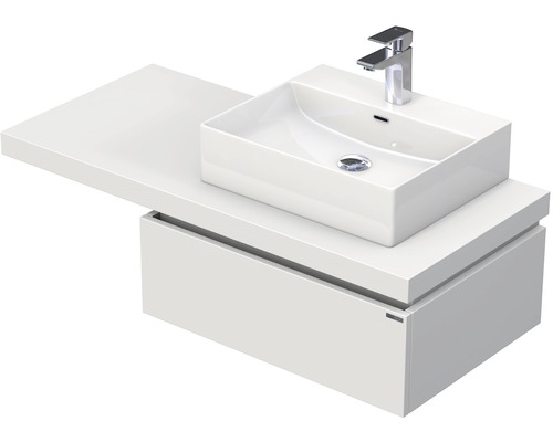 Koupelnová skříňka s umyvadlem na desku Intedoor DESK 110,5 cm DE 54 110 P STORM 1Z Koupelnová skříňka s umyvadlem na desku Intedoor DESK 110,5 cm DE 54 110 P STORM 1Z