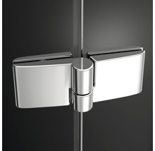 Sprchový kout RAVAK Smartline SMSKK4-80 chrom+transparent dvoukřídlé dveře 3S244A00Y1-thumb-3
