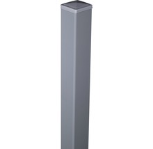 Čtvercový kovový sloupek se čtvercovým krytem