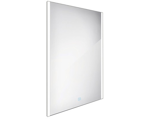 LED zrcadlo do koupelny s osvětlením Nimco 60 x 80 cm s dotykovým senzorem ZP 11002V