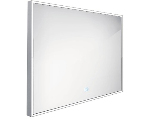 LED zrcadlo do koupelny s osvětlením Nimco 90 x 70 cm s dotykovým senzorem ZP 13019V
