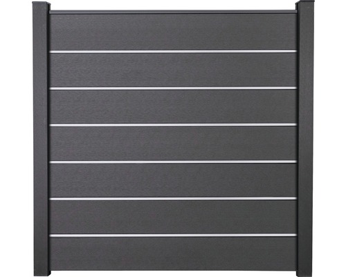 BPC Plotové pole GroJa Flex Grande Plotový díl s vodorovnými lamelami pro venkovní použití