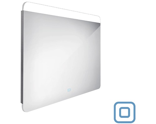 Obdélníkové koupelnové zrcadlo s osvětlením