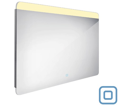 Obdélníkové zrcadlo s integrovaným osvětlením