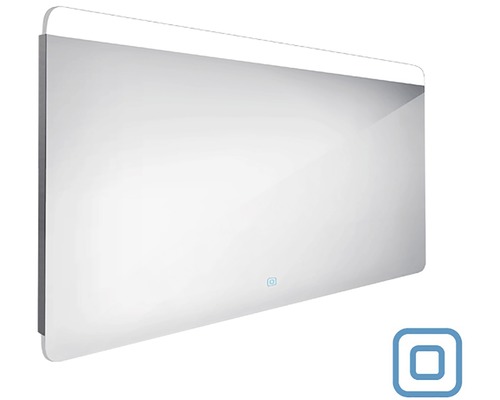 Obdélníkové zrcadlo s osvětlením