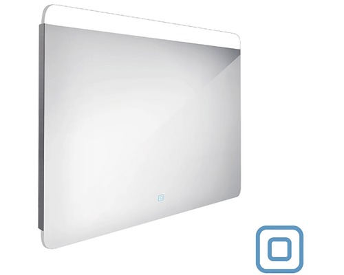 Obdélníkové zrcadlo s osvětlením do koupelny