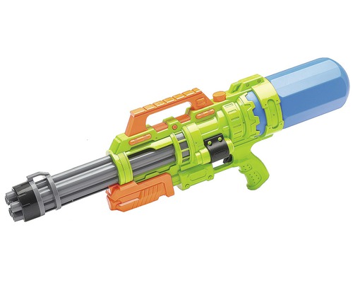 Vodní pistole s nádrží na vodu